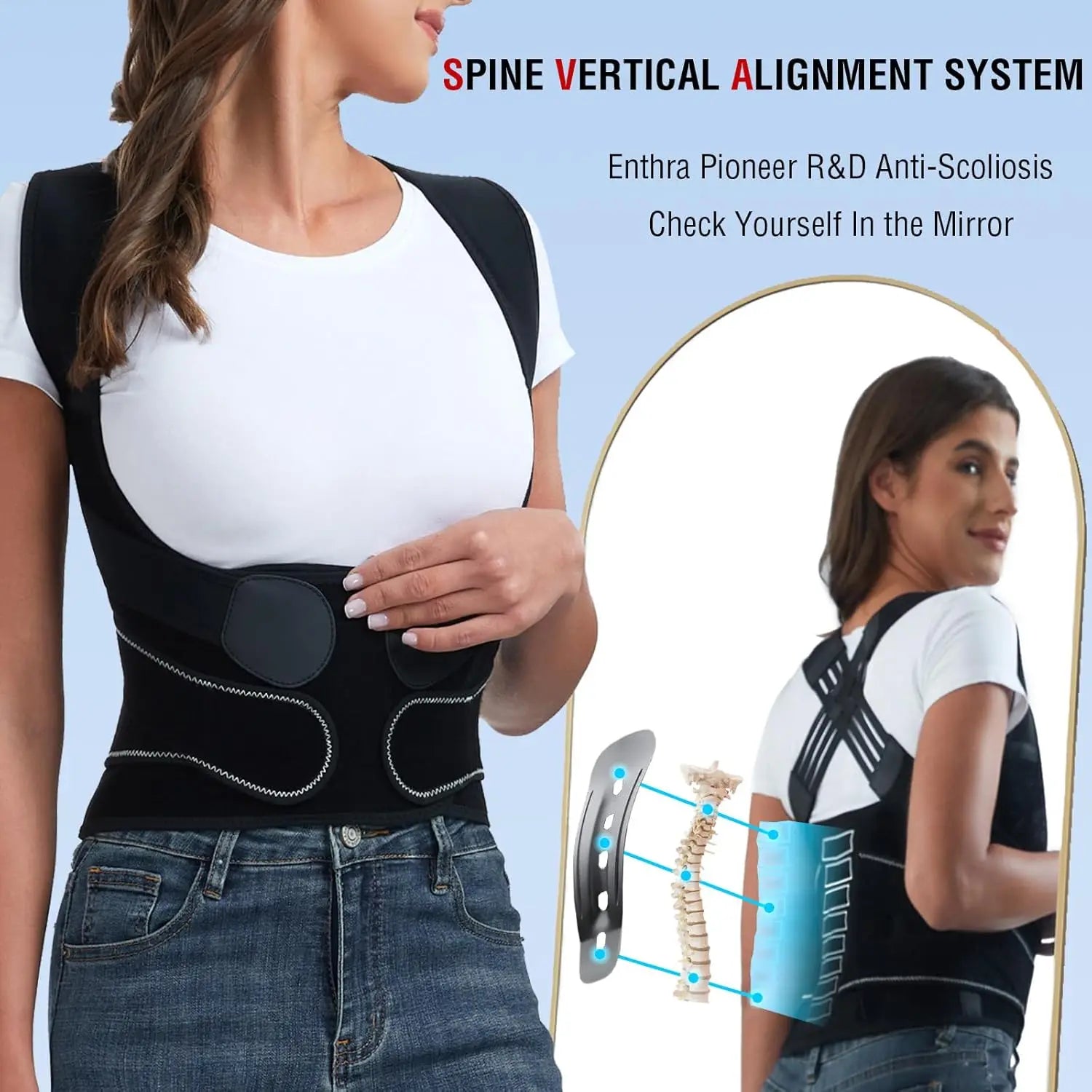 Comfort Fit Posture Brace